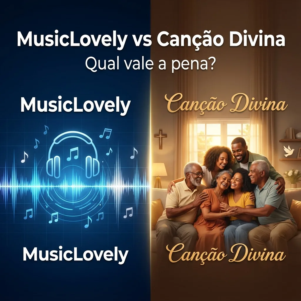 MusicLovely Vale a Pena? Comparativo Honesto com Canção Divina (2025)