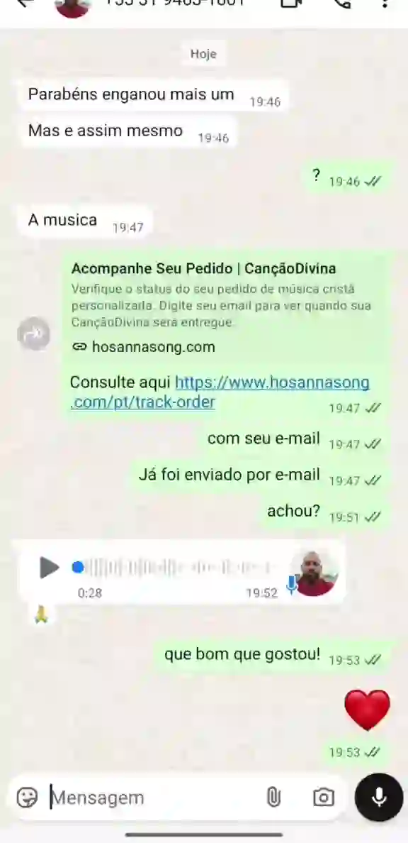 Video de reacción de cliente